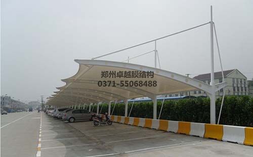 漯河尚達工業園膜結構車棚