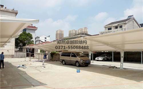 漯河衛生學校膜結構車棚