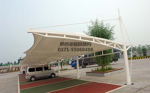 新鄭市軒轅故里景區膜結構車棚