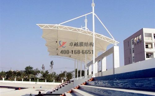  十堰膜結構舞臺【湖北工業職業技術學院舞臺】設計施工案例